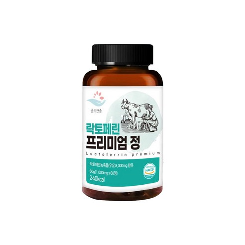 락토페린 프리미엄 정 60g, 락토페린 1통(2개월분)