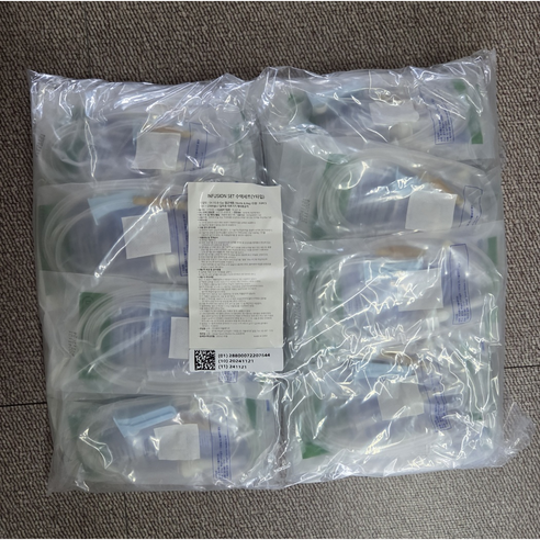 더블세이프 수액세트 Y-Type DEHP Free Insution Set [1봉지=50EA], 50개
