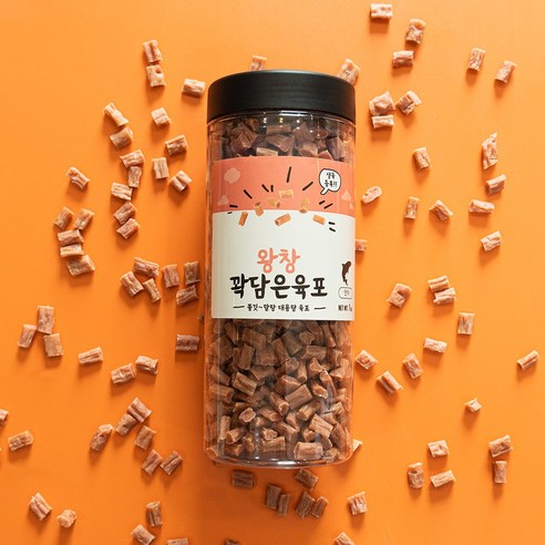 펫라벨 왕창 꽉담은육포 강아지간식 교육용 훈련용 대용량 강아지 육포 1 000g, 1개, 1kg, 황태