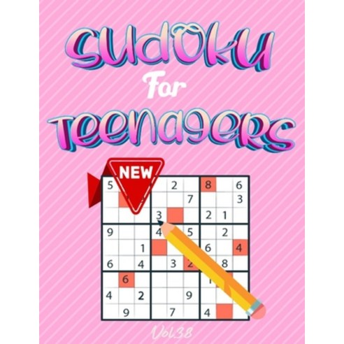 (영문도서) Sudoku For Teenagers: Fun Puzzle Book for Teenagers -sudoku for teenagers sudoku book for teens Paperback, Independently Published, English, 9798352792940