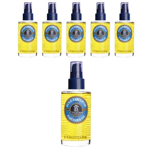 록시땅 시어 바디 패뷸러스 오일, 6개, 100ml