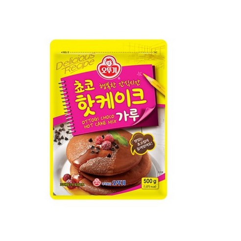 오뚜기 쵸코핫케이크가루500g, 3개, 500g