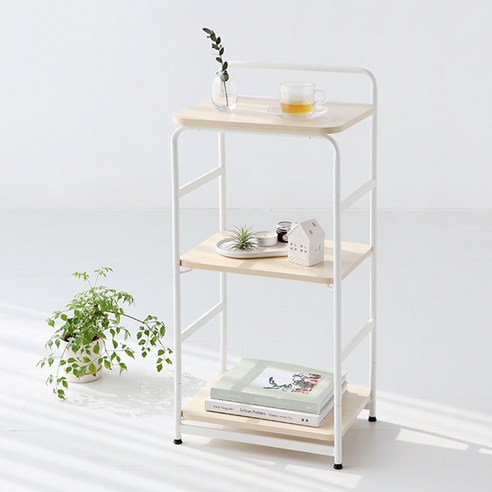 마켓비 OLLSON 선반 3단, 올블랙