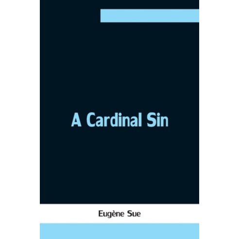 (영문도서) A Cardinal Sin Paperback, Alpha Edition, English, 9789354754715