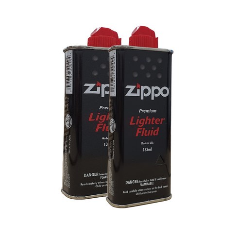 지포기름 zippo oil 133ml 라이터 손난로 기름 X 2통, 단품