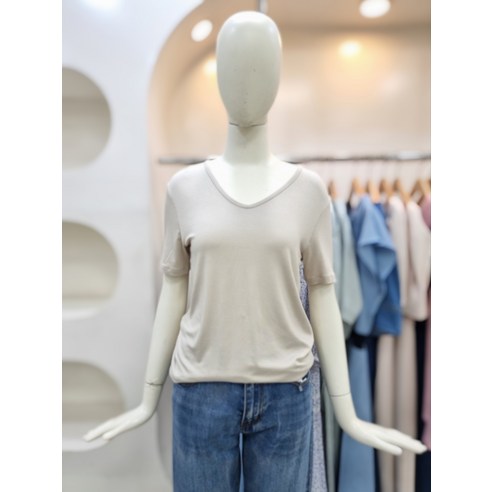 온앤온 베이직 브이넥 티셔츠 JW2ME507(178774 )