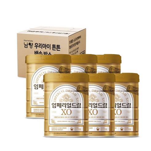 남양유업 임페리얼 XO 골드 에프터 포뮬러 800g x 6캔, 6개