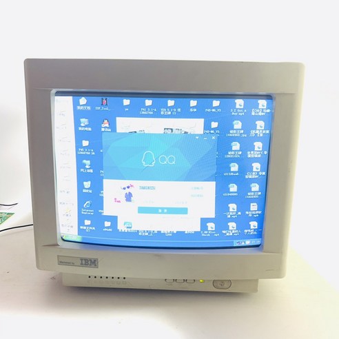 레트로 감성과 산업 현장, 레노버 CRT 모니터가 답이다!