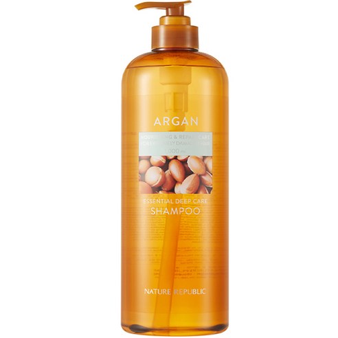 네이처리퍼블릭 아르간 에센셜 딥케어 샴푸 1 000ml, 1000ml, 1개