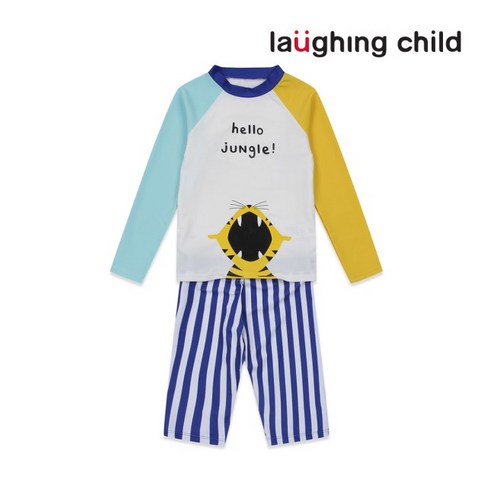 래핑차일드 타이거 래쉬가드 SET(8932990002_IV)