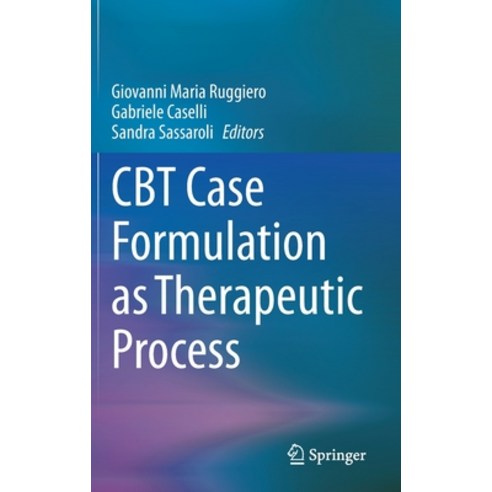 CBT Case Formulation as Therapeutic Process Hardcover, Springer, English, 9783030635862