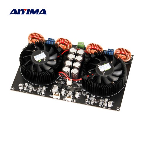 AIYIMA TPA3255 디지털 파워 앰프 오디오 보드 클래스 D 2.0 사운드 앰프 스테레오 홈 오디오 앰프 600Wx2