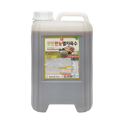 첫맛 만능 멸치육수: 풍부한 그루터기의 비밀 첫맛만능멸치육수