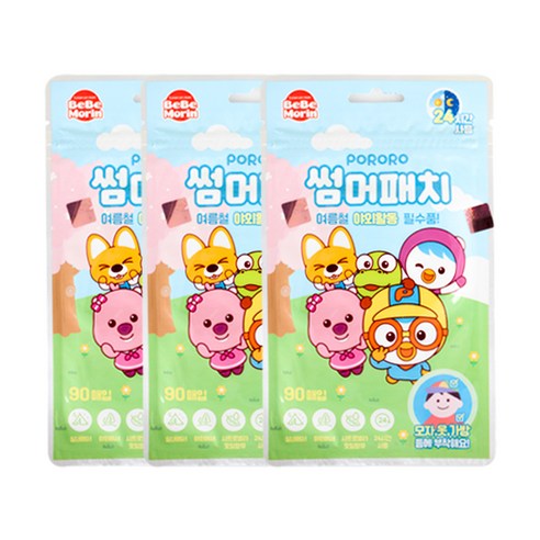 뽀로로 썸머패치 90매입 X 3봉 (총270매), 3개