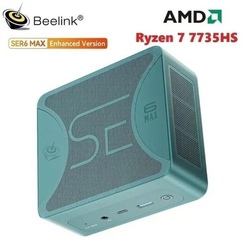 Beelink SER 시리즈 데스크탑 게임용 컴퓨터 AMD 5800H 6600H 5700U 5500U 5560U 6900HX 7735HS 7840HS 미, 01 CHINA_03 32GB 500GB_03 EU, 05 AMD Ryzen 7 7735HS