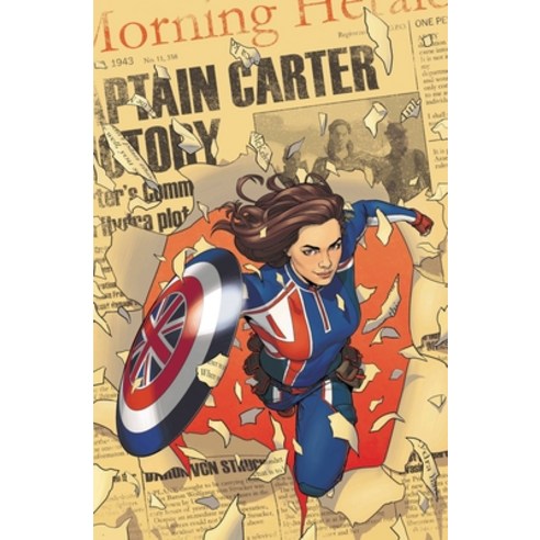 (영문도서) Captain Carter Paperback, Marvel, English, 9781302946555