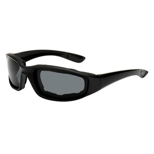 오토바이 타기 안경 고글 패딩 오토바이 안경 PC 프레임 UV400, 회색, 14x12x4.1cm, PC 수지
