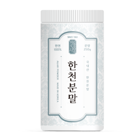 국산 한천분말 대용량 250g, 1개