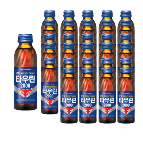 제트스카이 광동제약 타우린2000, 120ml, 30개