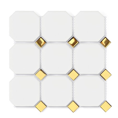 팔각 타일로 일상 공간에 예술을 더하다