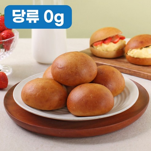 당 0g 모닝빵 제로 단슐랭 구르미빵 프로틴빵 단백질빵, 16개, 50g