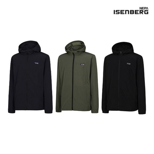 스타일과 기능성을 겸비한 이젠벅 네파이젠벅 남성 바람막이