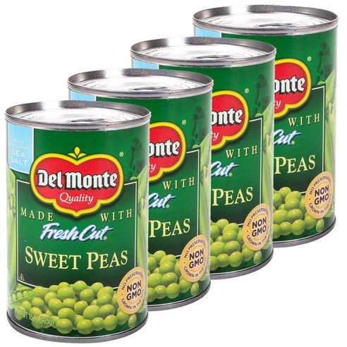 델몬트 스위트 피, 425g, 4개