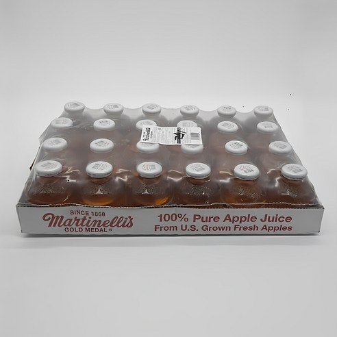 황금빛 유혹, 마르티넬리 골드메달 애플주스로 특별한 순간을 더욱 빛내세요.