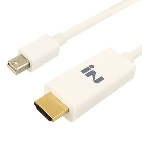 미니디피 1.2v 맥북프로 맥북에어 모니터 연결 케이블/미니디스플레이포트 HDMI 연결선 모니터 케이블, 3m, 1개