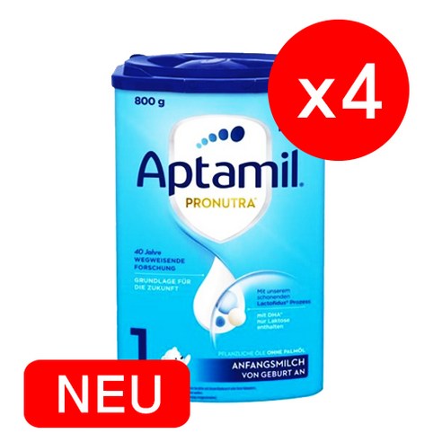 압타밀 프로누트라 어드밴스 1단계 800g 4개_신상품, 4개