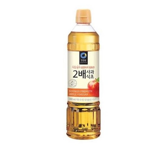 청정원 2배 사과식초 900ml, 1개