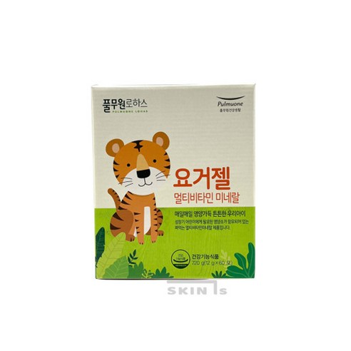 풀무원로하스 요거젤(60포)/어린이멀티비타민, 720g, 1개