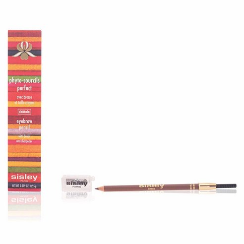 Sisley paris Phyto Sourcils 퍼펙트 아이브로우 펜슬 브러시 및 샤프너 샤테인 0.3g0.01온스 핫템 잇템