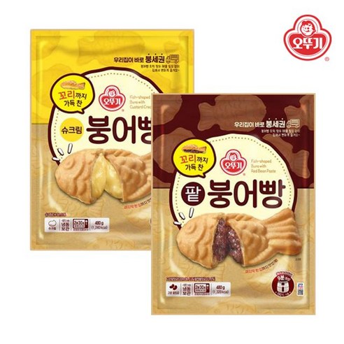 오뚜기 팥붕어빵, 22개, 480g