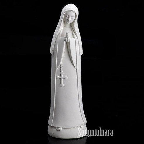 마음의 평화를 찾아주는 성모상 기도성모 화이트