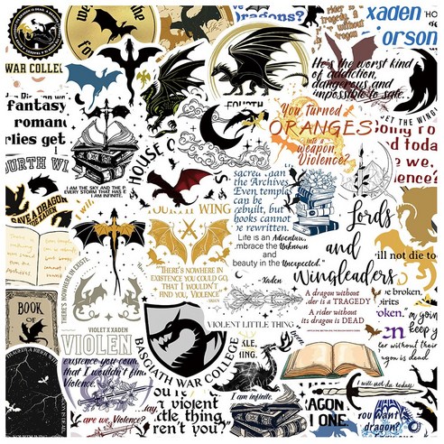 포트렘 캐리어 노트북 스티커, 07_드래곤월드