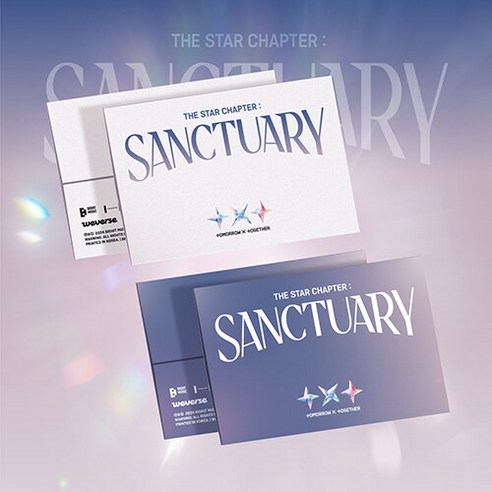 [Weverse Albums ver.] 투모로우바이투게더 랜덤1종 별의 장 SANCTUARY / 포토카드2종+카드홀더+QR카드+유저가이드