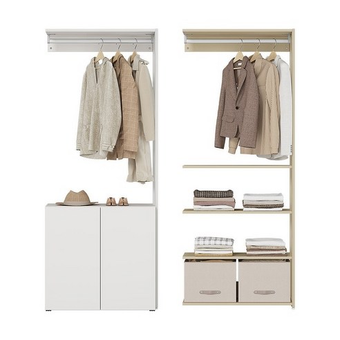 좁은 방, 한샘 스테이 드레스룸으로 넓고 스타일리시하게!