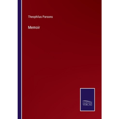 (영문도서) Memoir Paperback, Salzwasser-Verlag, English, 9783375065140