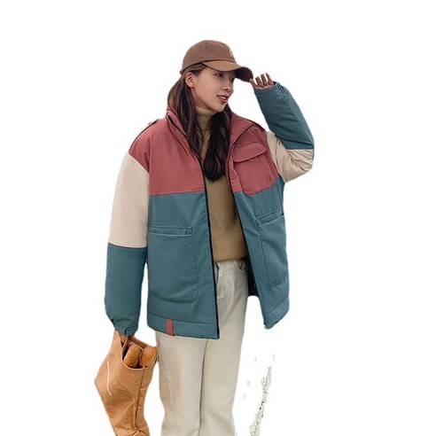 ANKRIC 다운코트 남녀공용 따뜻 겨울 다운 패딩 재킷