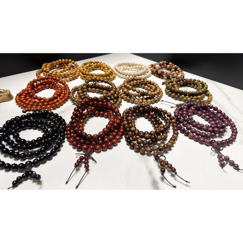 재물운과 소원 성취의 힘을 지닌 염주 팔찌