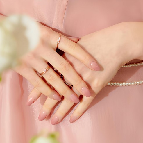 오호라 젤스트립 네일 30p, 밀크로즈 세트 리뷰 오호라젤네일