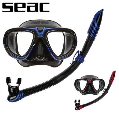 쎄악 스노클링세트 AQSS-1116Q E-FOX, BKRD