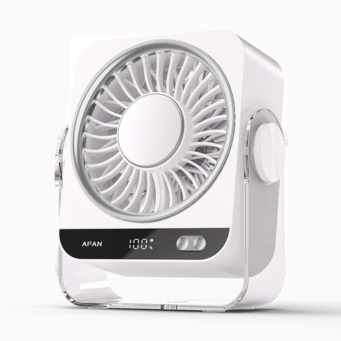 루베라 반도체 냉각 미니 냉풍기 탁상용 선풍기 USB 충전 벽걸이 겸용 에어컨 선풍기 3in1 저소음 강풍