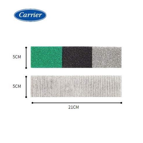 정품 캐리어에어컨필터 벽걸이용 기능성필터 정전+탈취 1SET, 1세트