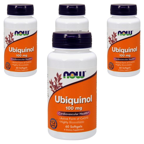 나우푸드 유비퀴놀 100mg 소프트젤, 4개, 60정