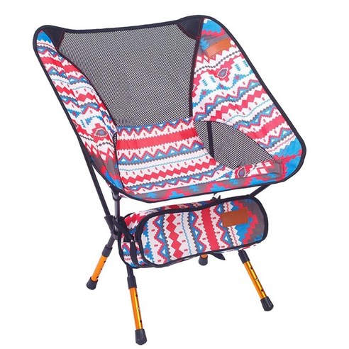 낚시 의자 휴대용 야외 경량 알루미늄 합금 접는 달 의자, 일