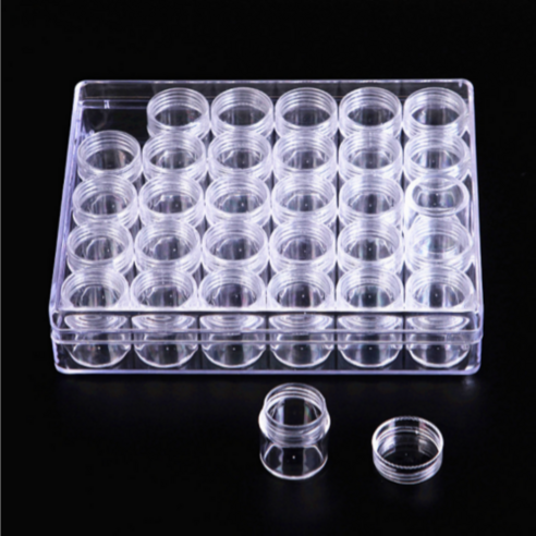 아크릴보관함 30구 고급 비즈보관함 원통형 투명 아크릴, 1세트 Best Top5 아크릴보관함 30구 고급 비즈보관함 원통형 투명 아크릴, 1세트 Best Top5