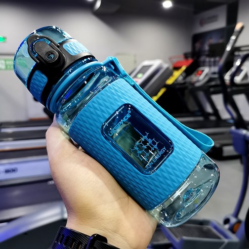 MEIISEO대용량 스포츠 물통 다기능 물병 휴대용 스포츠 물통 대용량 보온병, 350ml Blue