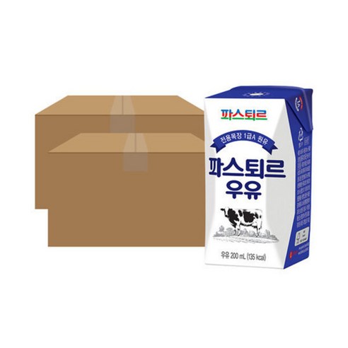 파스퇴르 전용목장 우유, 200ml, 36개